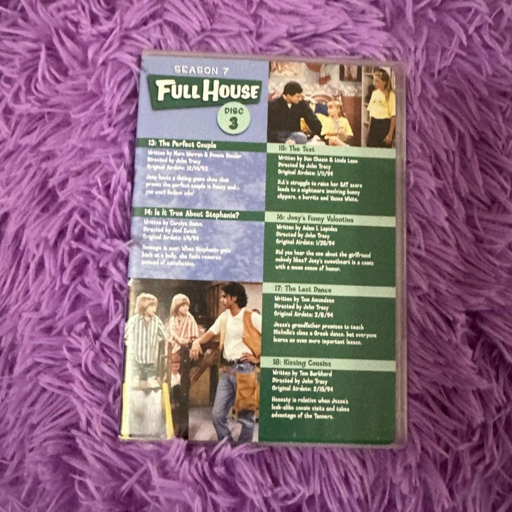 FULL HOUSE - SEASON 7 DISCS 3 & 4‎